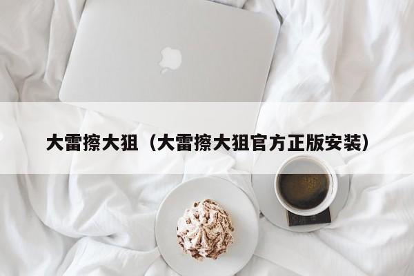大雷擦大狙（大雷擦大狙官方正版安装）
