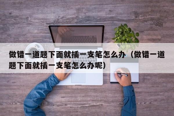 做错一道题下面就插一支笔怎么办（做错一道题下面就插一支笔怎么办呢）