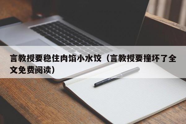 言教授要稳住肉馅小水饺（言教授要撞坏了全文免费阅读）