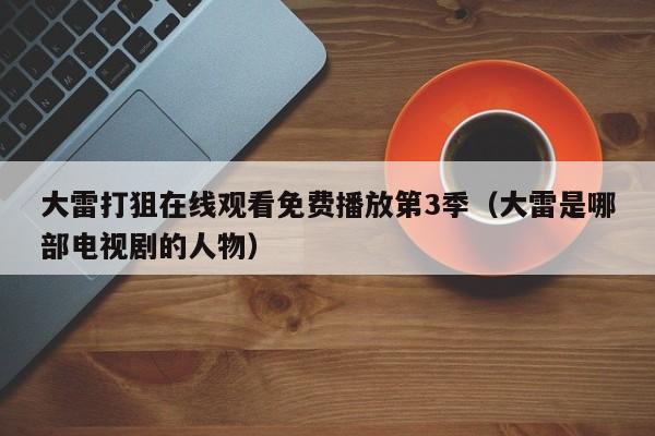 大雷打狙在线观看免费播放第3季（大雷是哪部电视剧的人物）