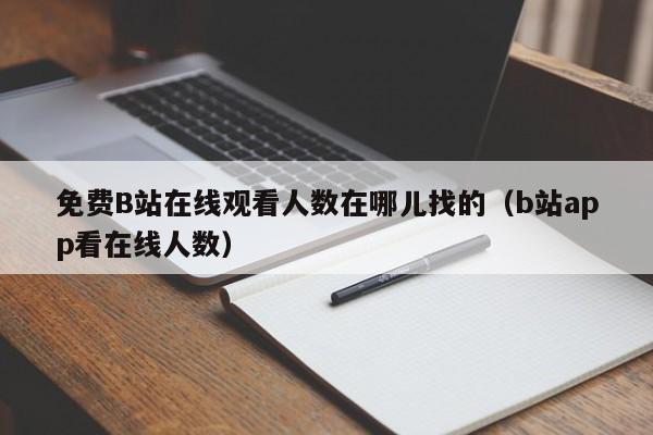 免费B站在线观看人数在哪儿找的（b站app看在线人数）