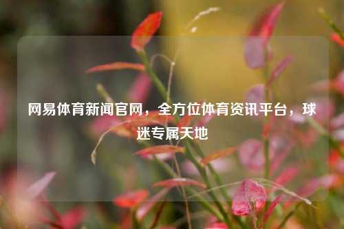 网易体育新闻官网，全方位体育资讯平台，球迷专属天地