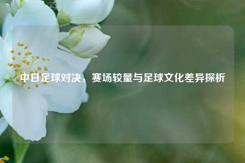 中日足球对决，赛场较量与足球文化差异探析