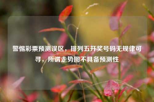 警惕彩票预测误区,排列五开奖号码无规律可寻,所谓走势图不具备预测性