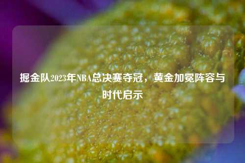 掘金队2023年NBA总决赛夺冠,黄金加冕阵容与时代启示
