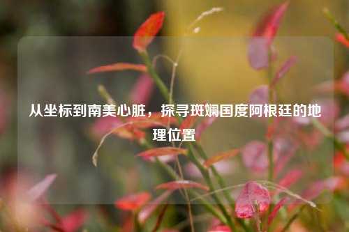 从坐标到南美心脏,探寻斑斓国度阿根廷的地理位置