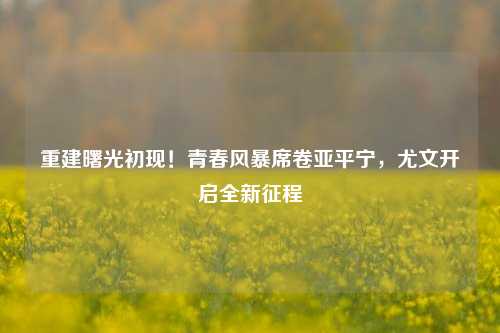 重建曙光初现!青春风暴席卷亚平宁,尤文开启全新征程