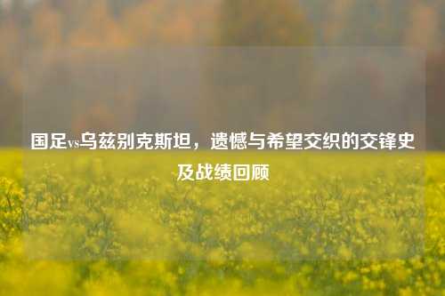 国足vs乌兹别克斯坦,遗憾与希望交织的交锋史及战绩回顾