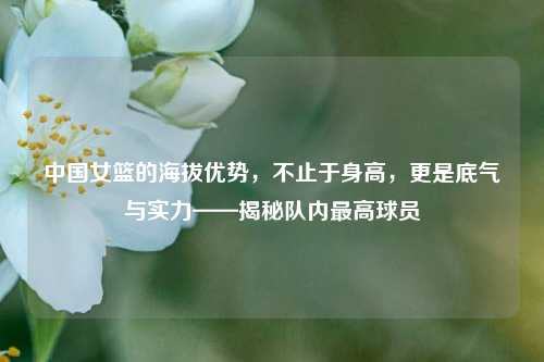 中国女篮的海拔优势，不止于身高，更是底气与实力——揭秘队内更高球员
