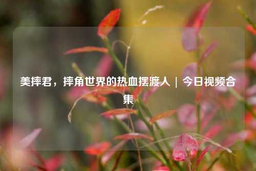 美摔君，摔角世界的热血摆渡人 | 今日视频合集