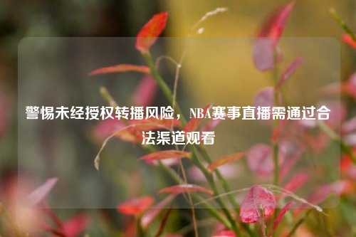 警惕未经授权转播风险，NBA赛事直播需通过合法渠道观看