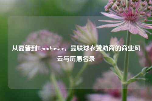 从夏普到TeamViewer，曼联球衣赞助商的商业风云与历届名录