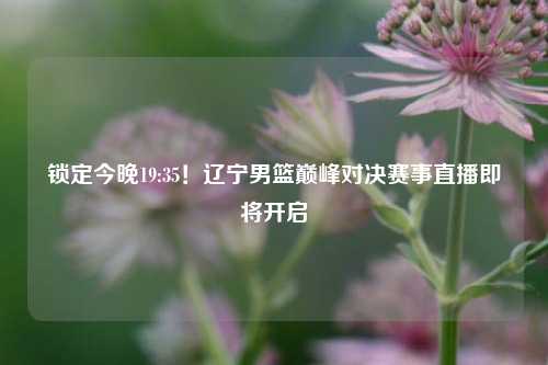 锁定今晚19:35！辽宁男篮巅峰对决赛事直播即将开启